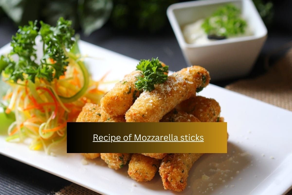 Recipe of Mozzarella sticks